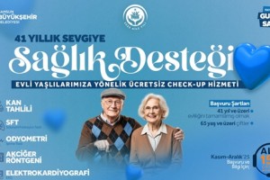 Büyükşehir’den 41 Yıllık Sevgiye Sağlık Desteği